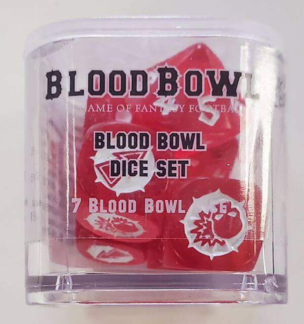 Blood Bowl Dice Set - Game On