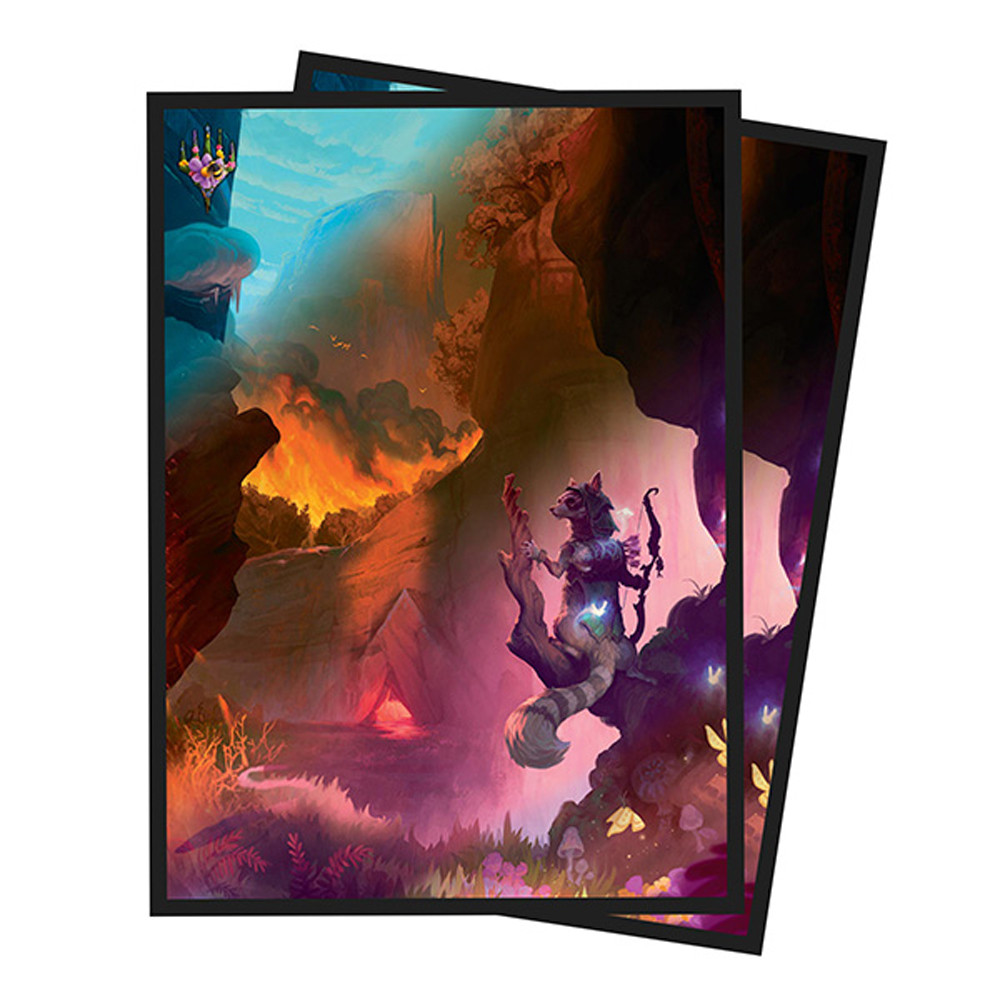 Bloomburrow Mountain Deck Protectors - Game On