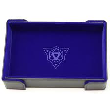 Magnetic Rectangle Tray - Blue Velvet - Game On