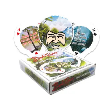 Bob Ross Shaped Playing Cards - Game On