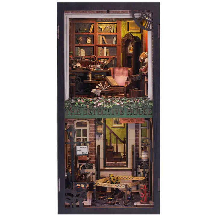 Book Nook Kit - Rose Detective Agency with Dust Cover - Game On