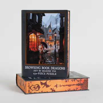 Browsing Book Dragons Keepsake Puzzle - Game On