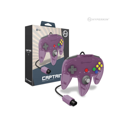 Captain Controller N64 - Amethyst Purple - Game On