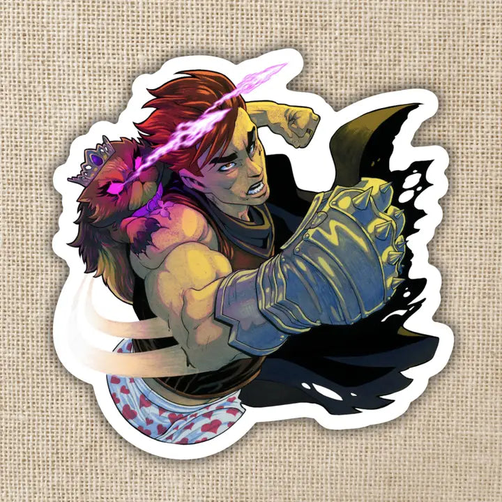 Carl and Donut Sticker - Game On