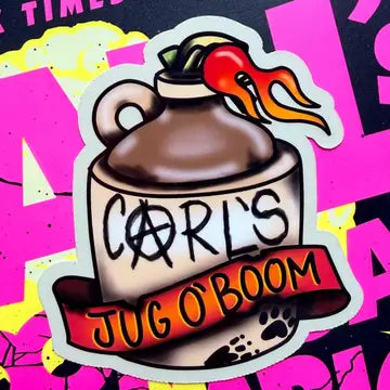 Carl's Jug o Boom - DCC Sticker - Game On