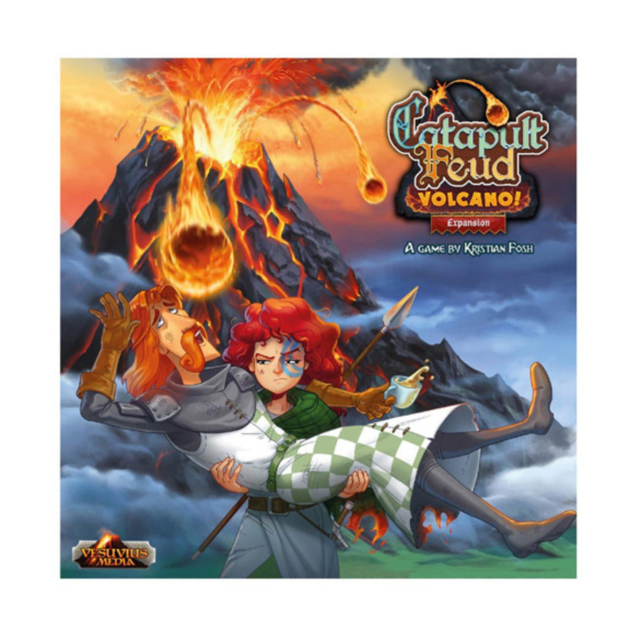 Catapult Feud Volcano Expansion - Two Player - Game On