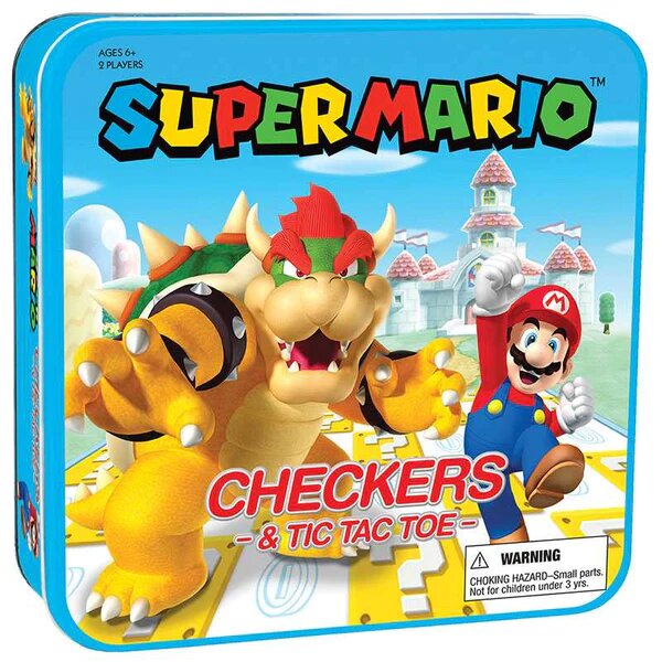 Checkers Combo Super Mario - Pop Culture Theme - Game On