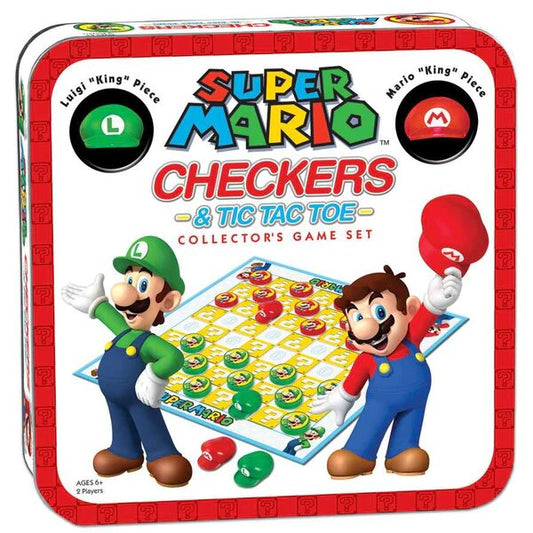 Checkers: Super Mario - Pop Culture Theme - Game On