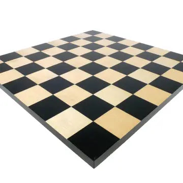 Chess Board - 14" Black & Maple Basic Chess Board - Game On