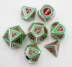 Christmas RPG Dice Set - Game On