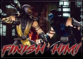 Classic Mortal Kombat Scorpion and Sub Zero Magnet - Game On