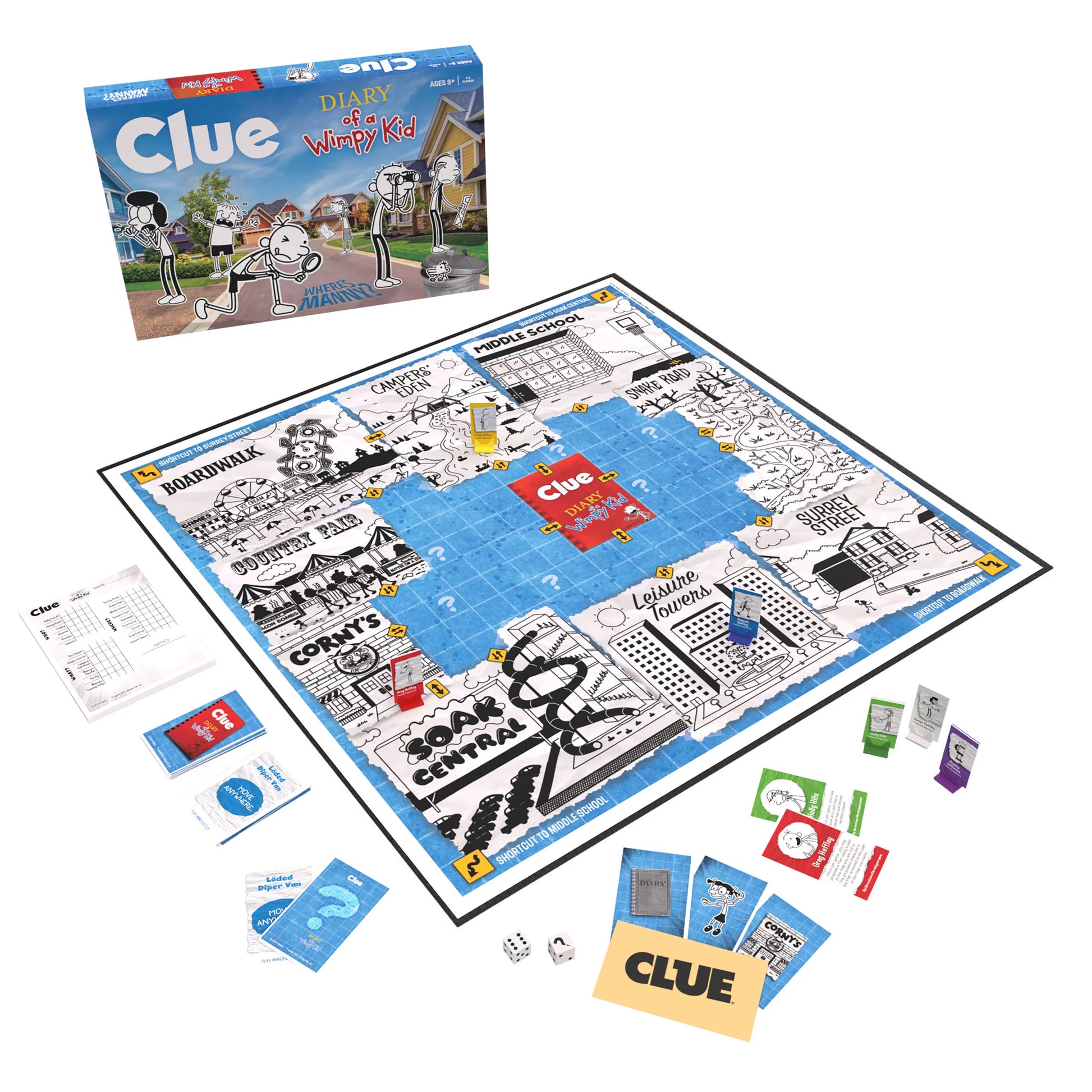 Clue - Diary Of A Wimpy Kid - Classic - Game On