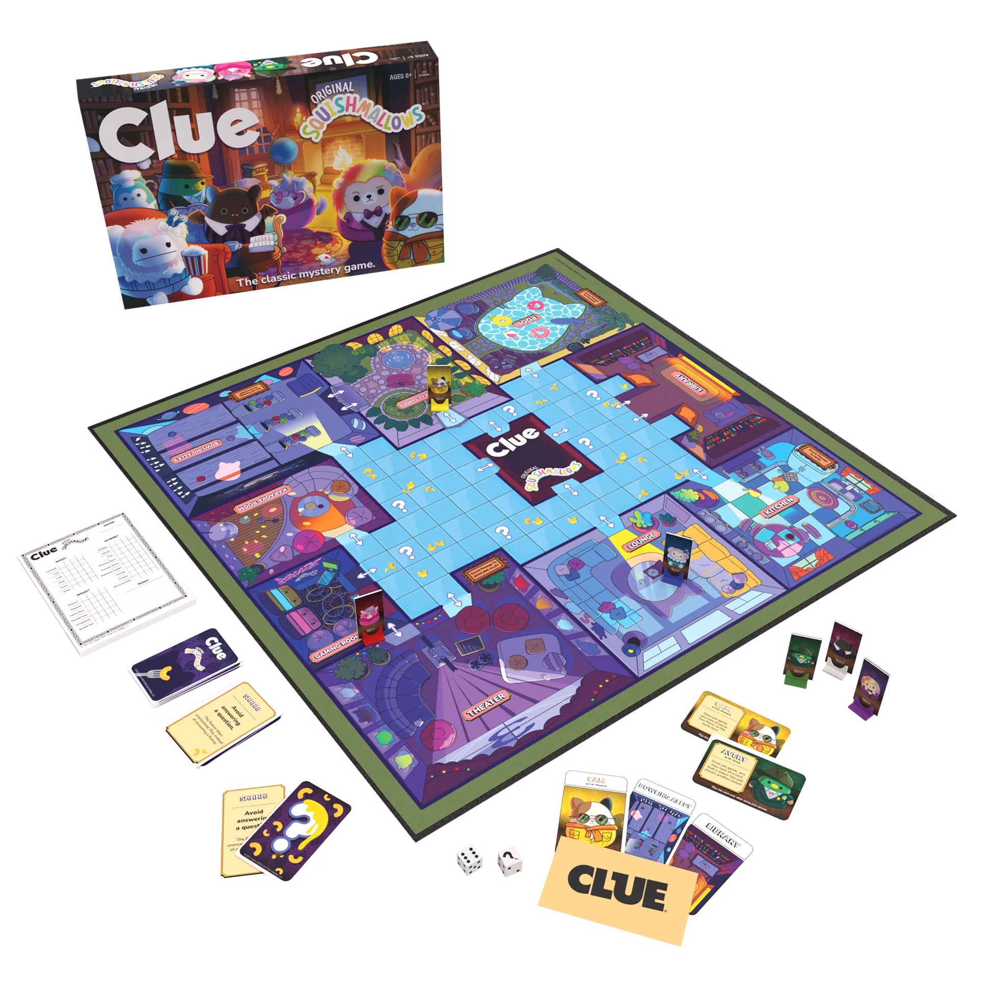 Clue - Squishmallows - Classic - Game On