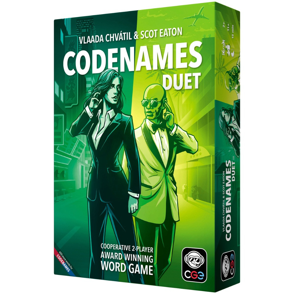Codenames Duet 2nd Edition - Two Player - Game On