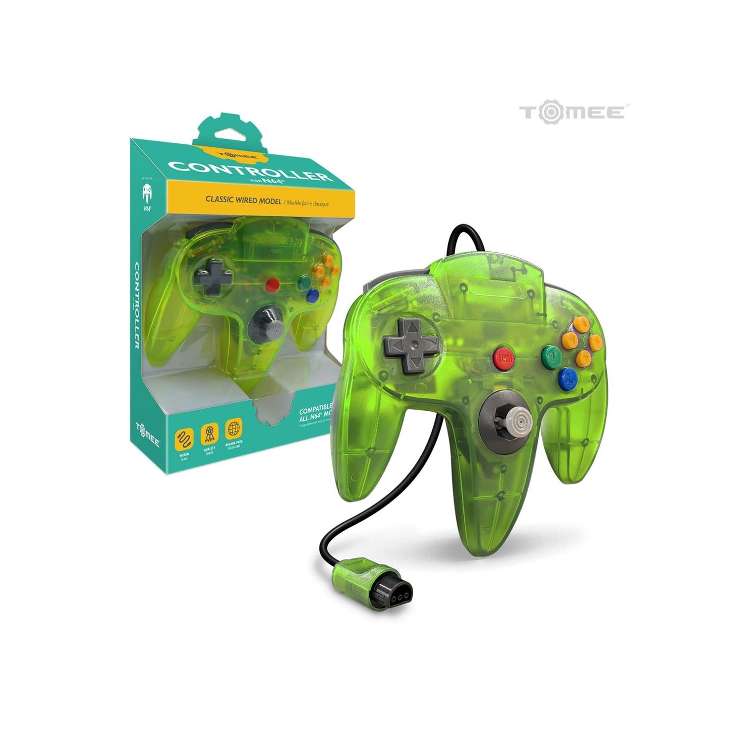 Controller N64 - Cyan - Game On