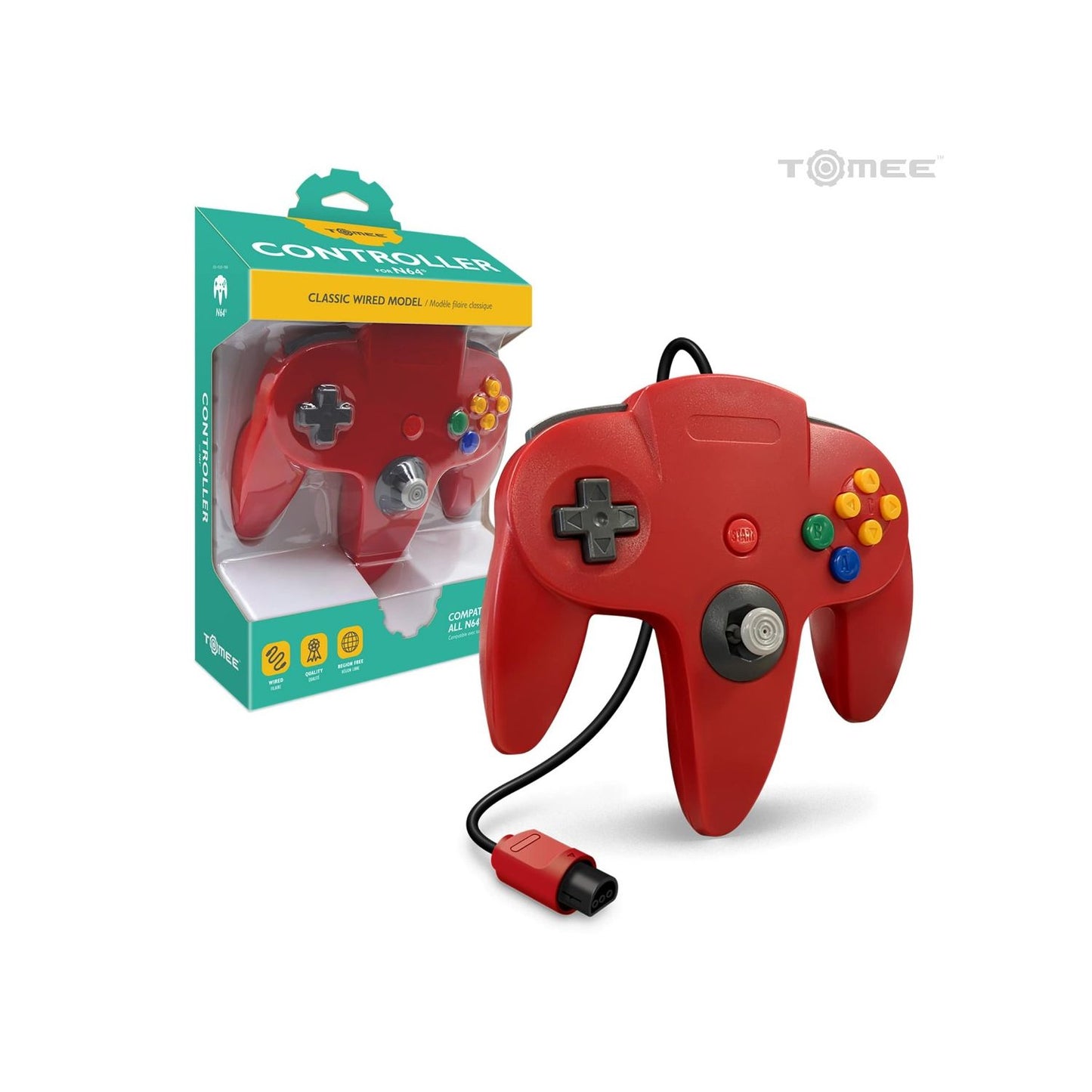 Controller N64 - Red - Game On