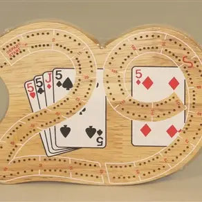 Mini 29 Wood Cribbage - Game On