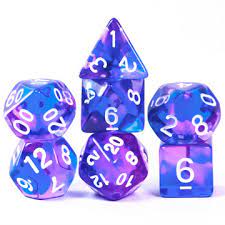 Crystal Dream RPG Dice Set - Game On