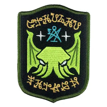 Cthulhu Fhtagn Embroidered Patch - Game On