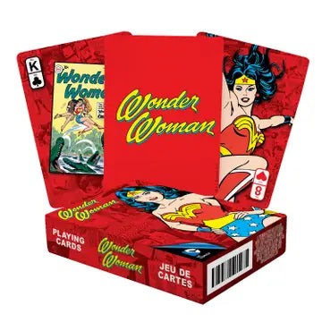 DC Comics Retro Wonder Woman Playing Cards - Game On