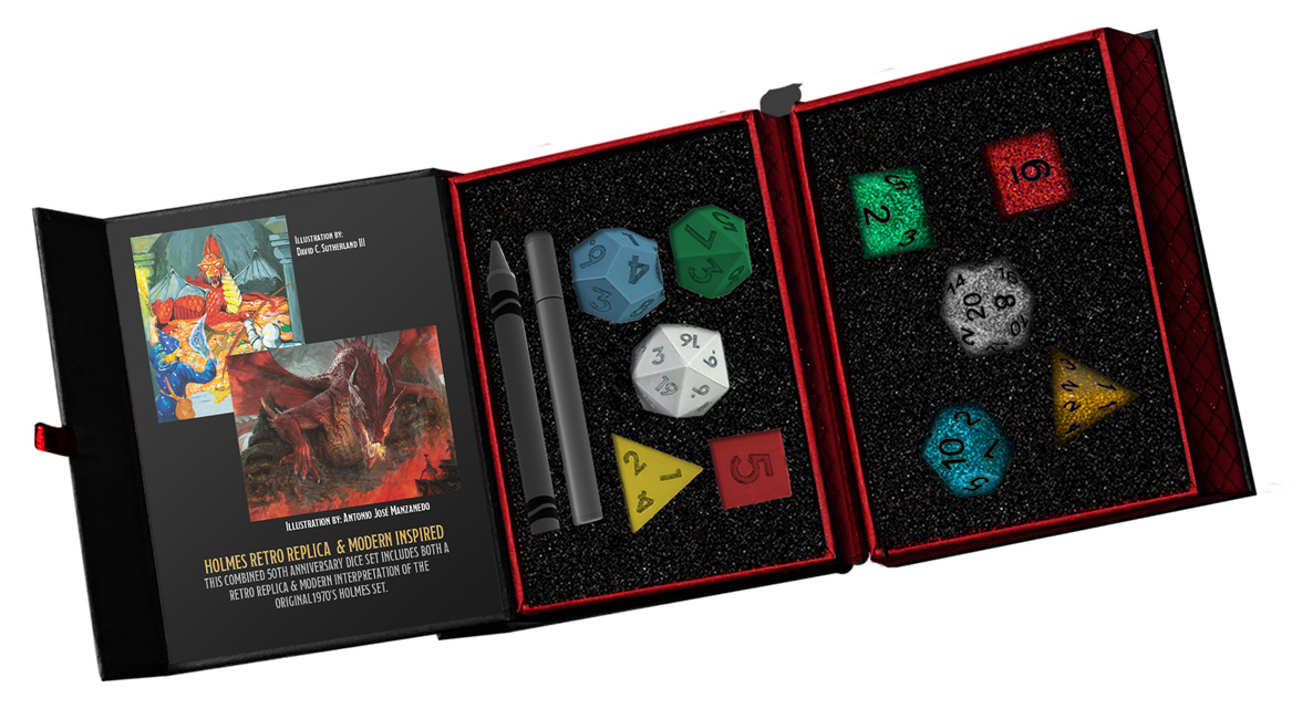 D&D 50th Modern & Retro Holmes Set - Game On