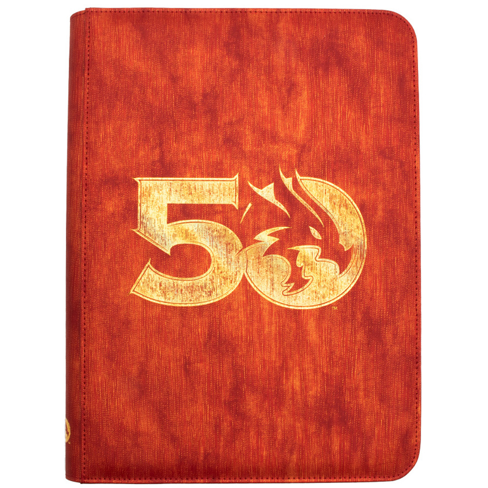 D&D Leatherette Book Folio 50th Anniversary - Game On