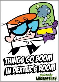 Dexter's Lab - Things Go Boom - Magnet - Game On