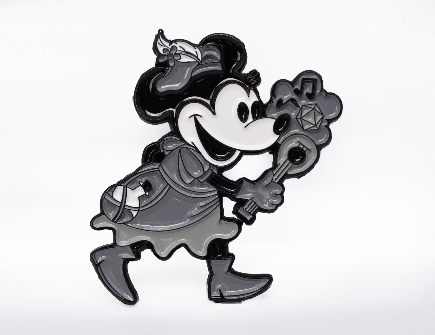 Dice Boat Willie: Bard - Enamel Pin - Game On