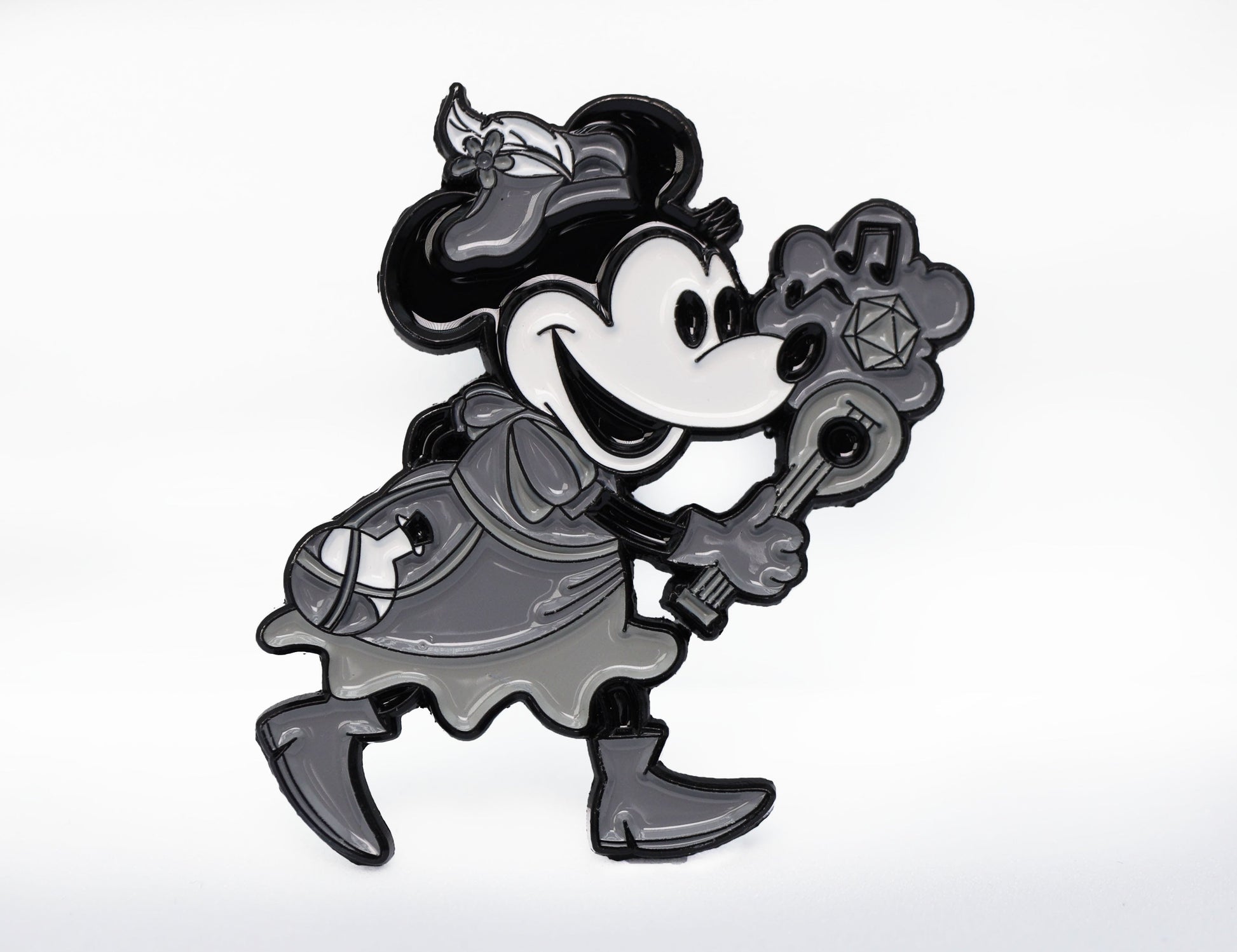 Dice Boat Willie: Bard - Enamel Pin - Game On