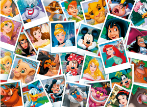 Disney Portraits 500 pc Puzzle - Game On