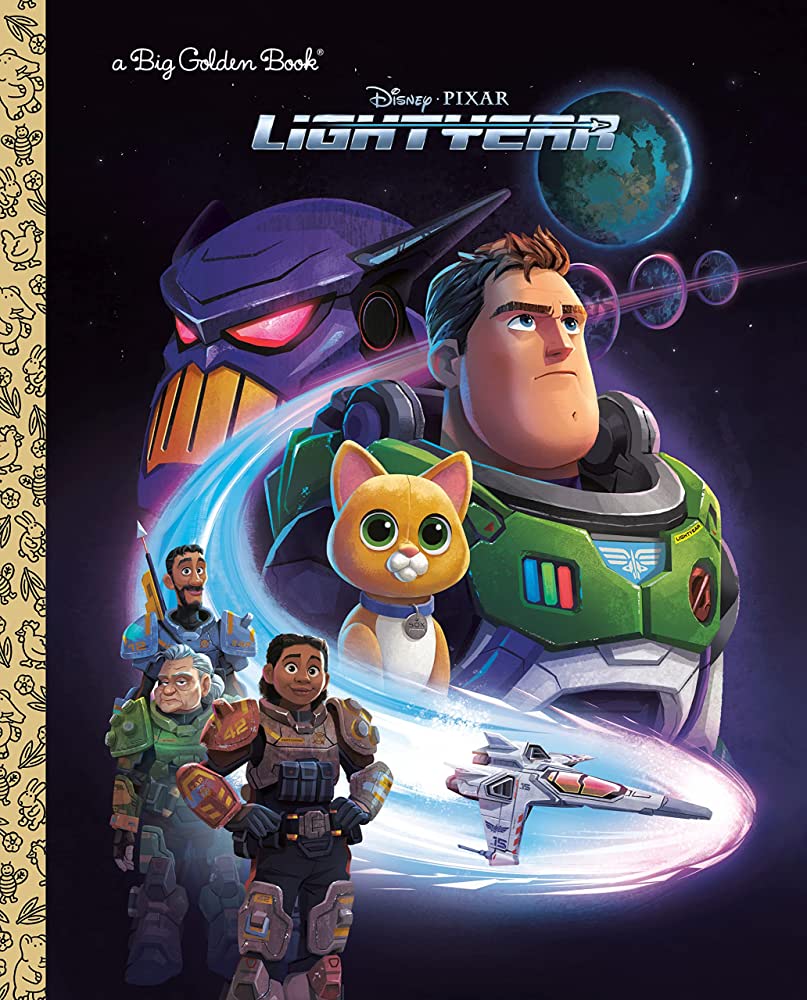 Disney/Pixar Lightyear Big Goolden Book - Game On