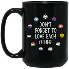 Don't Forget to Love Mug - Game On