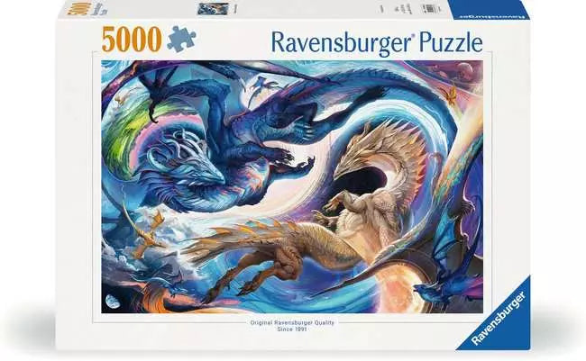 Dragon Day and Night 5000 Pc Puzzle - Game On