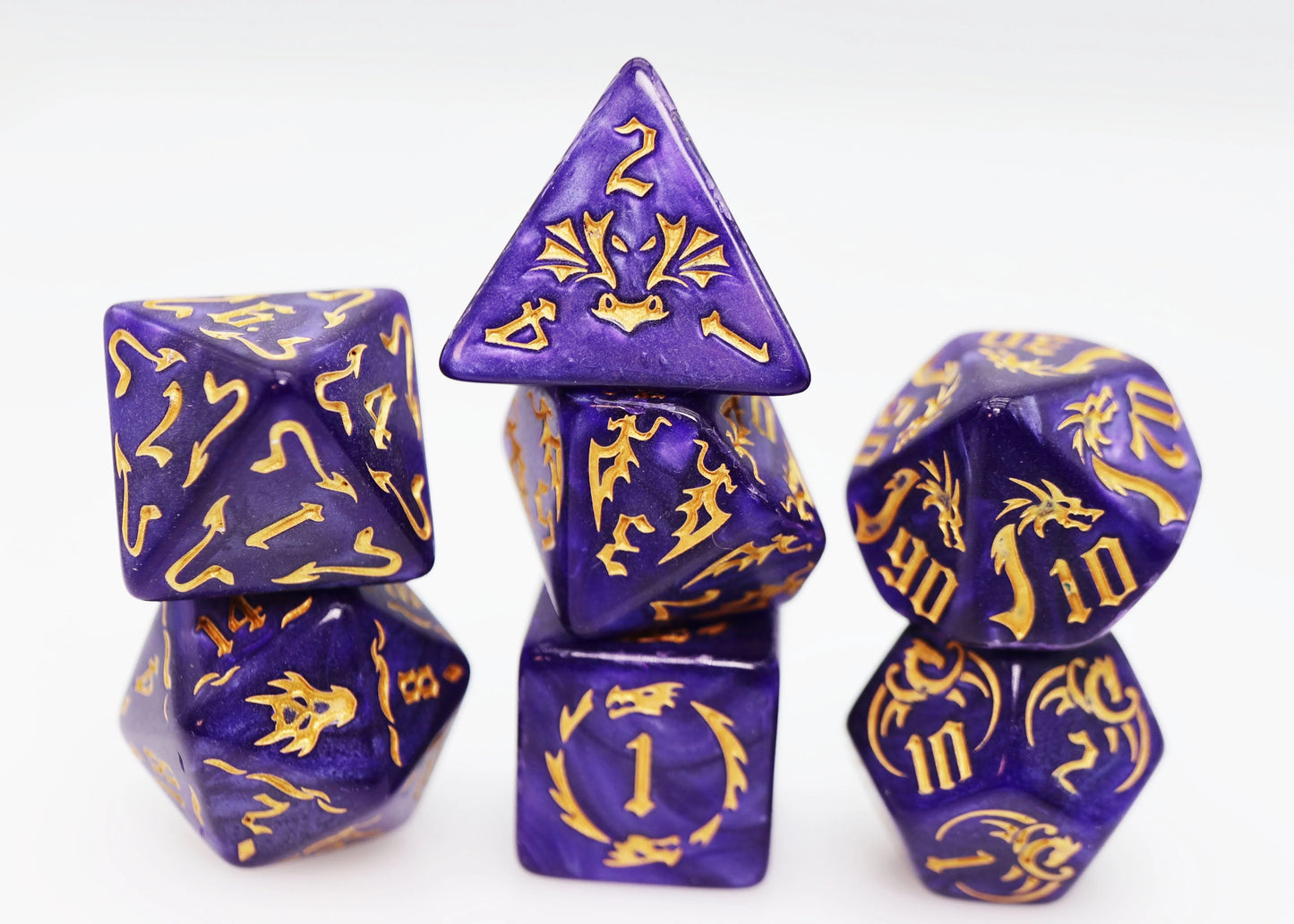 Drake's Flight: Enchanting RPG Dice Set - Game On