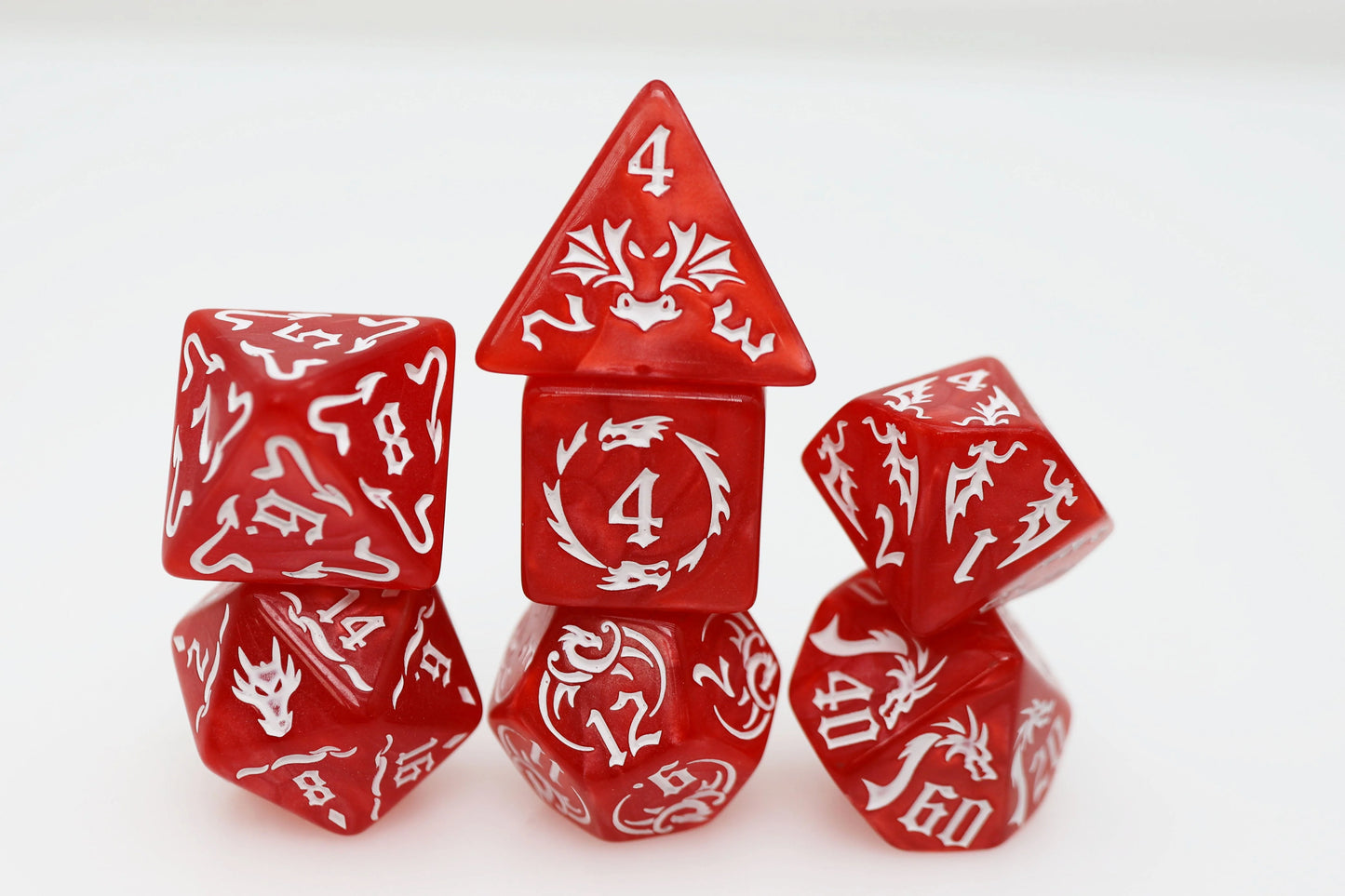 Drake's Flight - Inferno RPG Dice Set - Game On