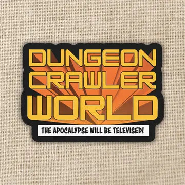 Dungeon Crawler World Sticker - Game On