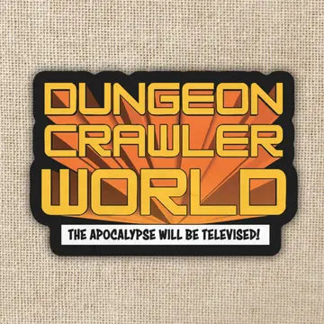 Dungeon Crawler World Sticker - Game On
