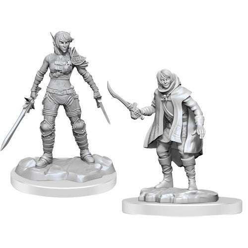 Elf Rogue & Half Elf Rogue Protege - Character - Game On