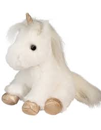 Elodie White Unicorn Mini Soft - Game On