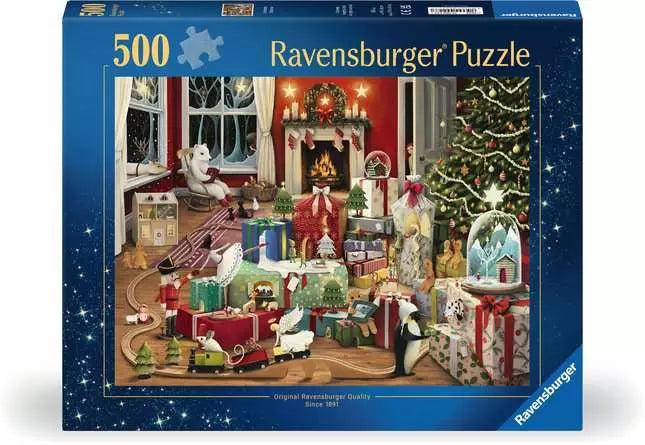 Enchanted Christmas Seasonal 500 pc Puzzle - Game On
