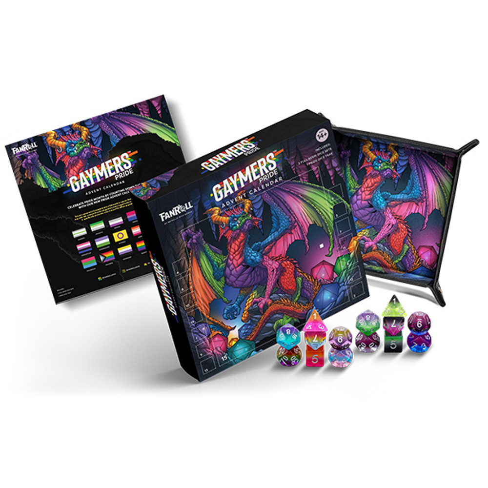 Fan Roll Gaymers Pride Advent Calendar - Game On