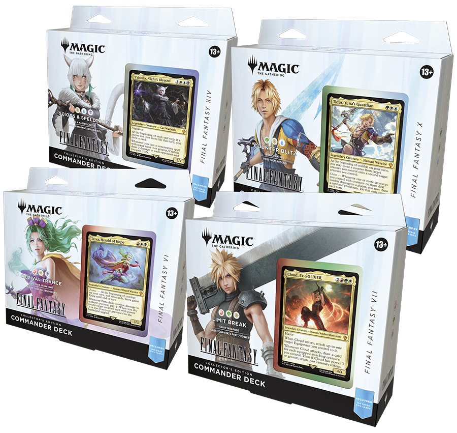 Final Fantasy Collector Commander Deck Display - Game On
