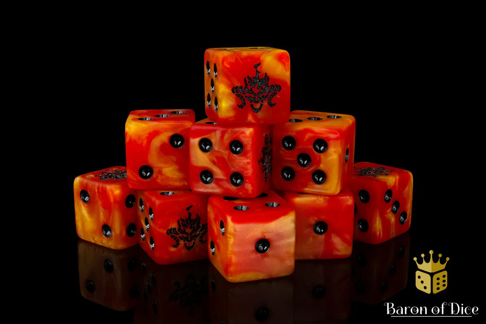 Fire Demon - Square - 25ct - Game On