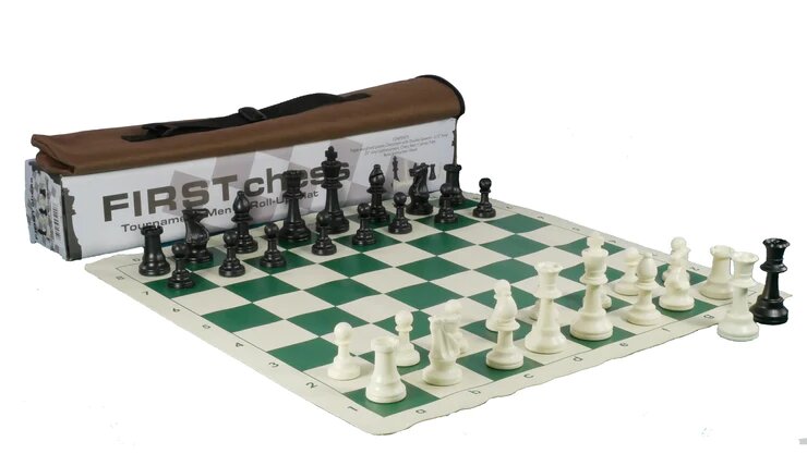 First Chess 3.75" men,vinyl mat - Classic - Game On