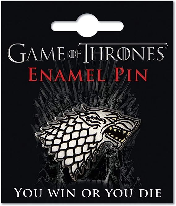 GOT Stark Enamel Pin - Game On