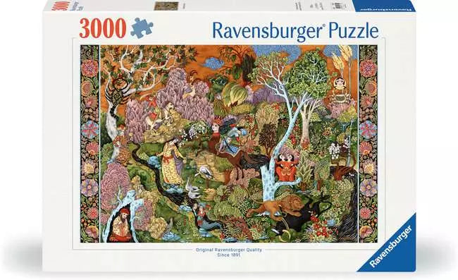 Garden of Sun Signs 3000 pc Puzzle - Game On