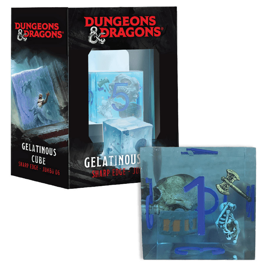 Gelatinous Cube Jumbo D6 - Game On