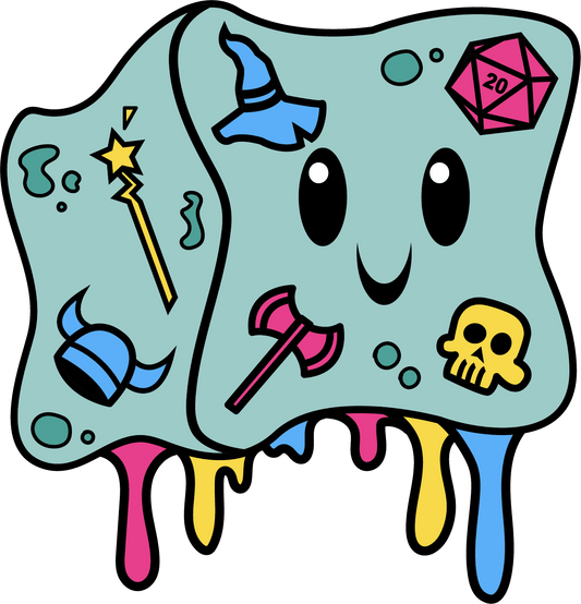 Gelly Cube Pride Pin - Pansexual - Game On