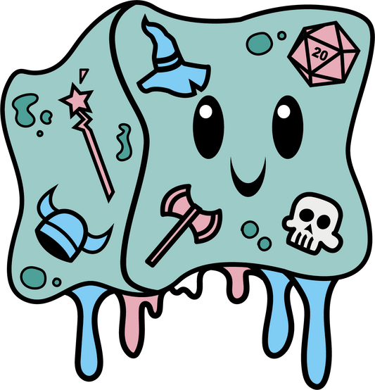 Gelly Cube Pride Pin - Transgender - Game On