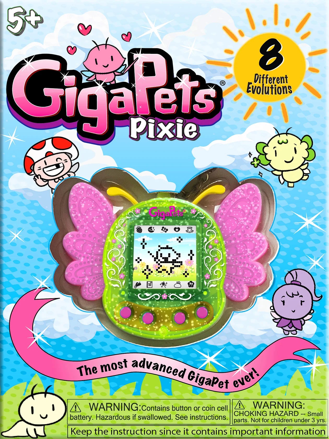 GigaPets - Pixie Pixie - Game On